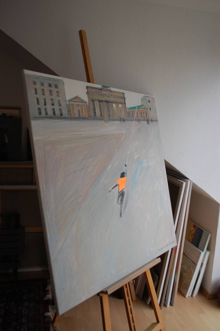 Original Conceptual Children Painting by Polina Zinoveeva
