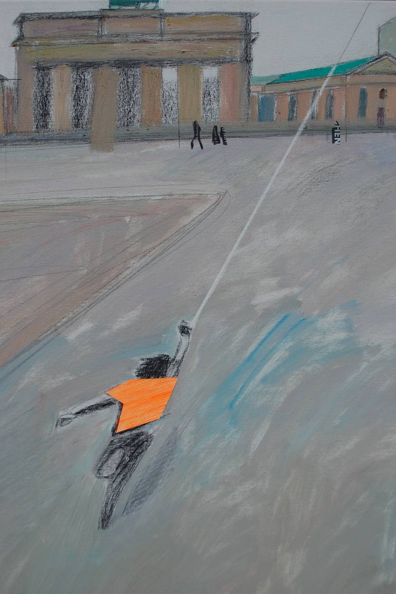 Original Conceptual Children Painting by Polina Zinoveeva
