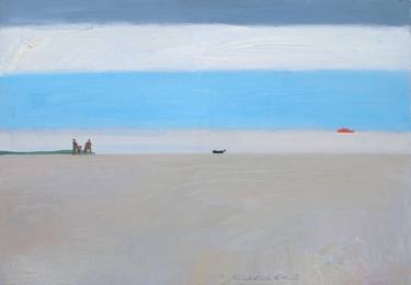 Original Minimalism Seascape Paintings by Polina Zinoveeva