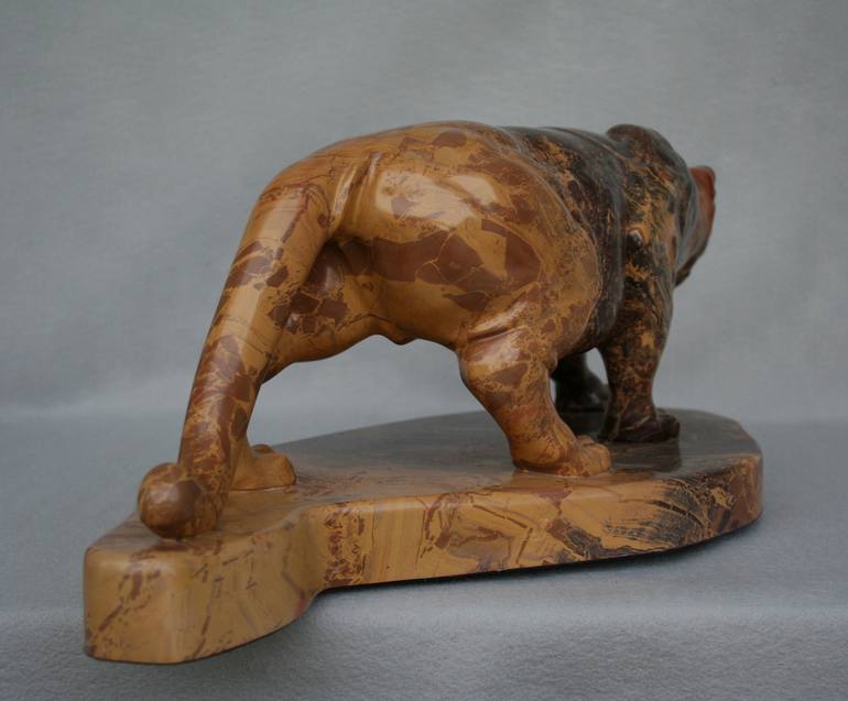 Original Realism Animal Sculpture by Gerald Sandau