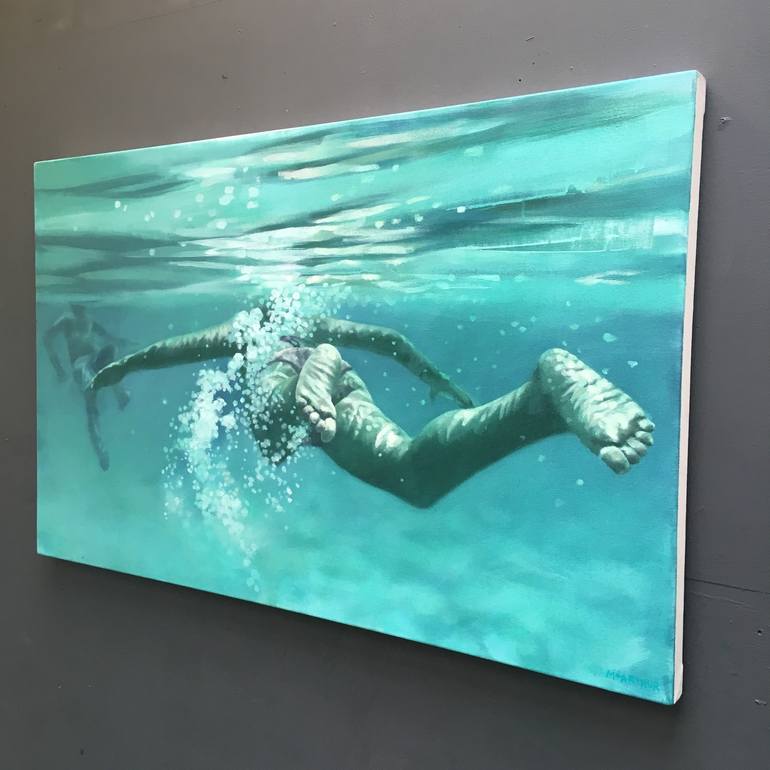 Original Figurative Water Painting by Patsy Mcarthur