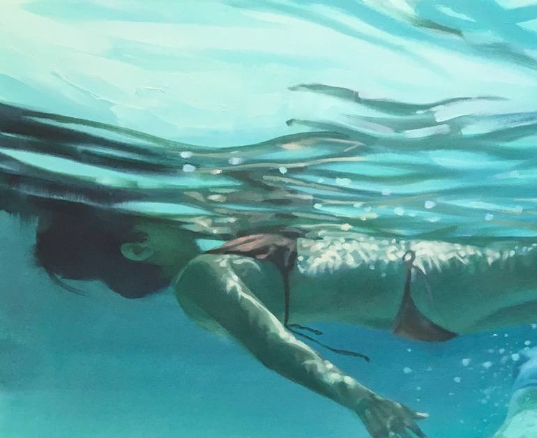 Original Figurative Water Painting by Patsy Mcarthur