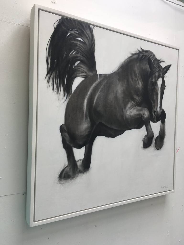 Original Realism Animal Drawing by Patsy Mcarthur