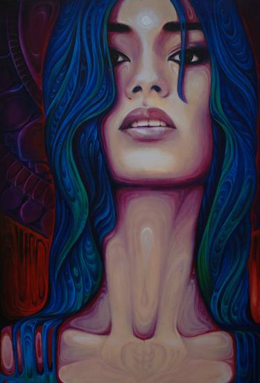 Original Women Painting by Eric Austin