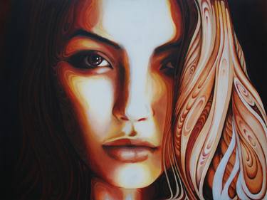 Original Conceptual Women Paintings by Eric Austin