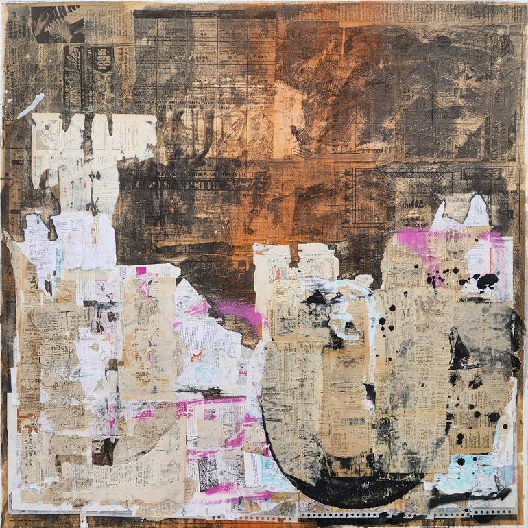 Original Contemporary Abstract Painting by Dale Voelker