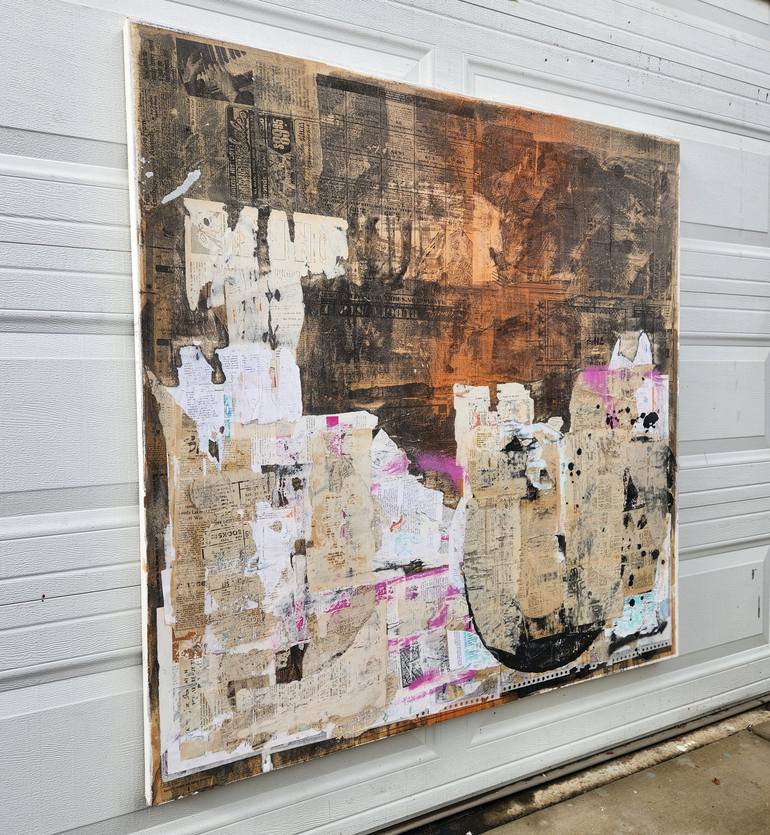 Original Contemporary Abstract Painting by Dale Voelker