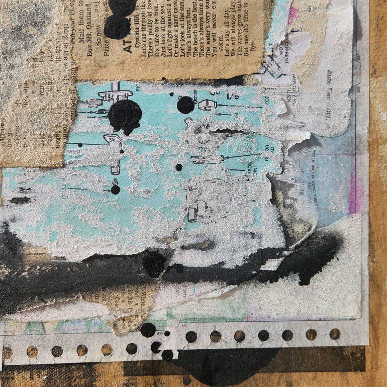 Original Contemporary Abstract Painting by Dale Voelker