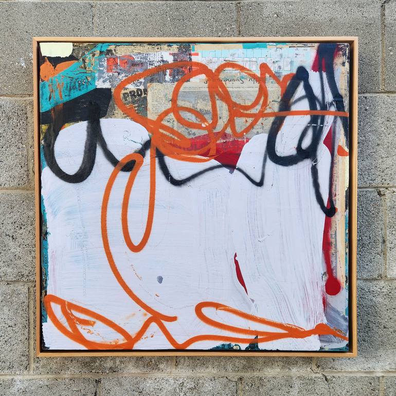 Original Pop Art Abstract Painting by Dale Voelker