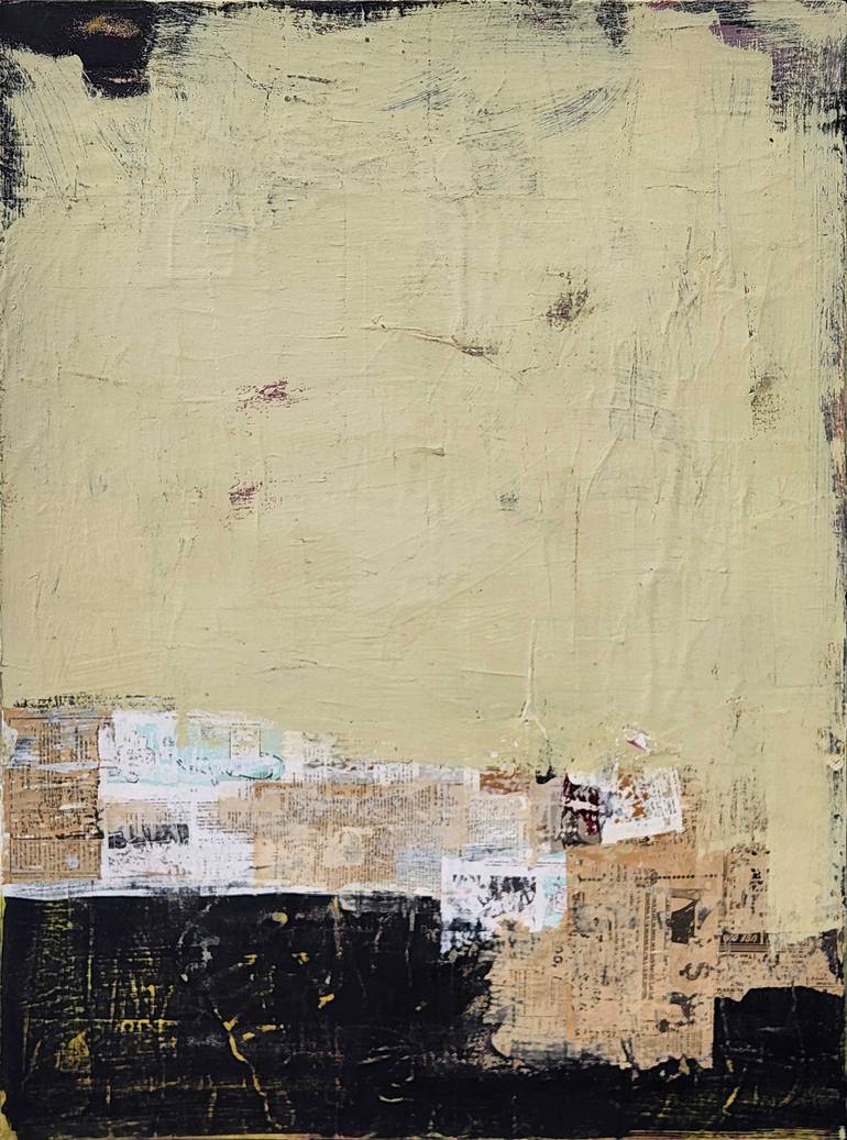 Original Abstract Expressionism Abstract Painting by Dale Voelker