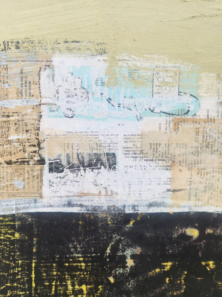 Original Abstract Expressionism Abstract Painting by Dale Voelker