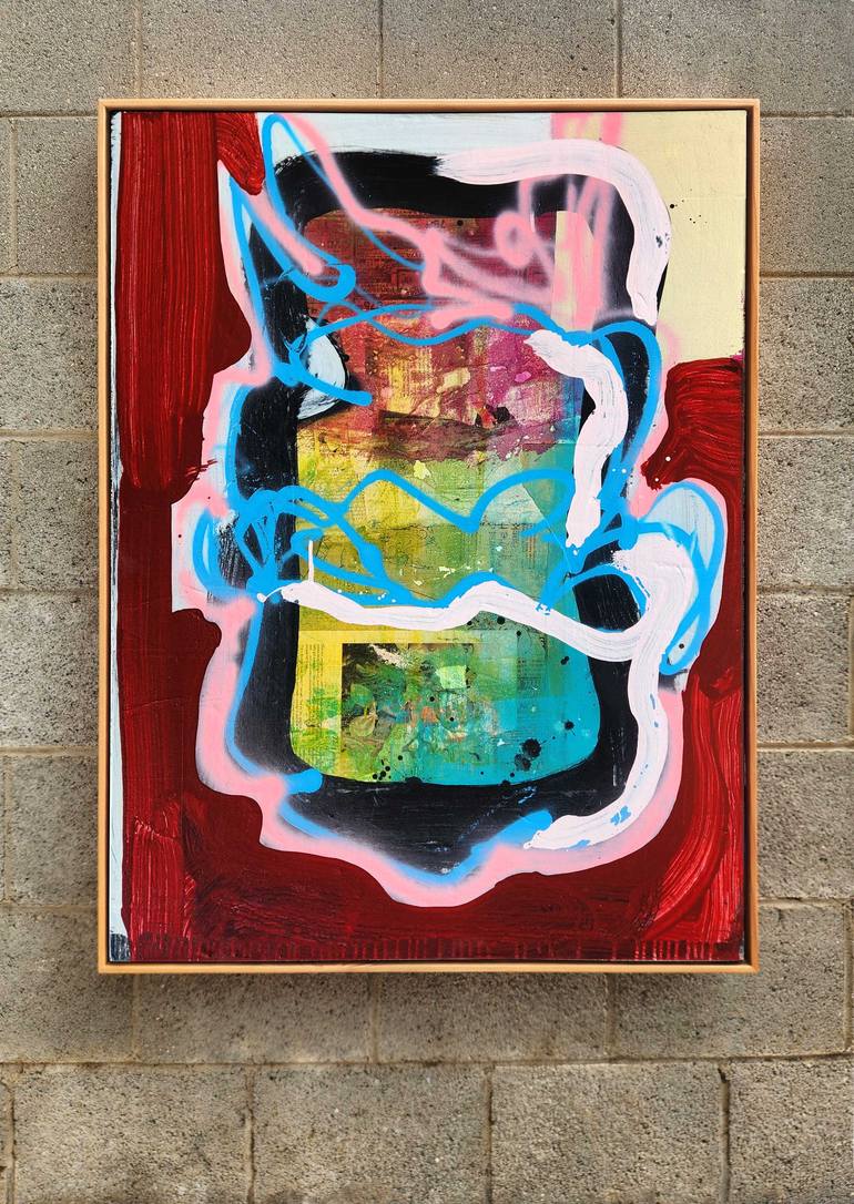 Original Figurative Abstract Painting by Dale Voelker