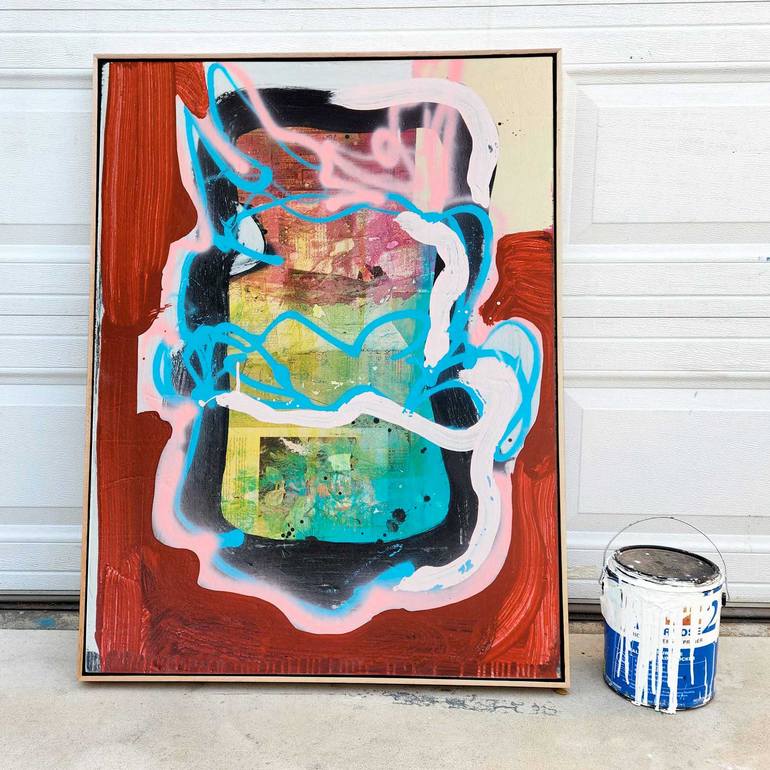 Original Figurative Abstract Painting by Dale Voelker