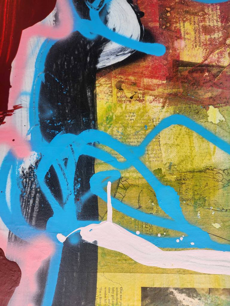 Original Figurative Abstract Painting by Dale Voelker