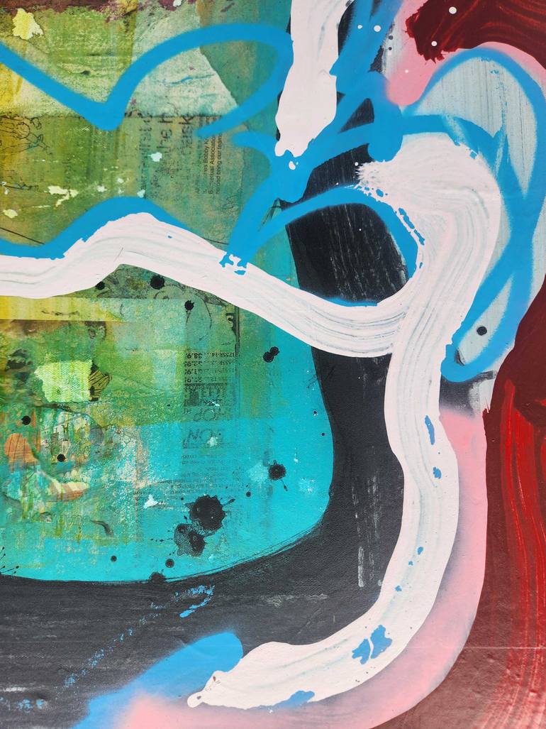 Original Figurative Abstract Painting by Dale Voelker