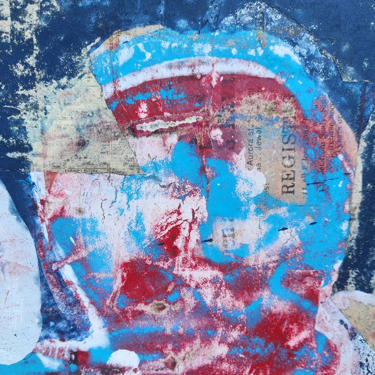 Original Street Art Abstract Painting by Dale Voelker