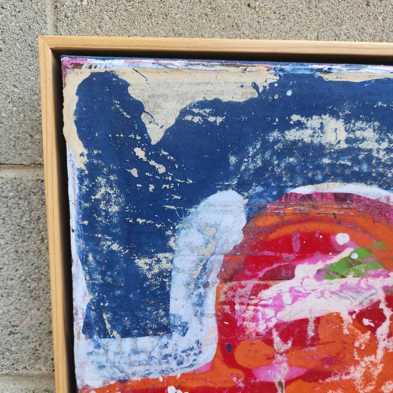 Original Street Art Abstract Painting by Dale Voelker