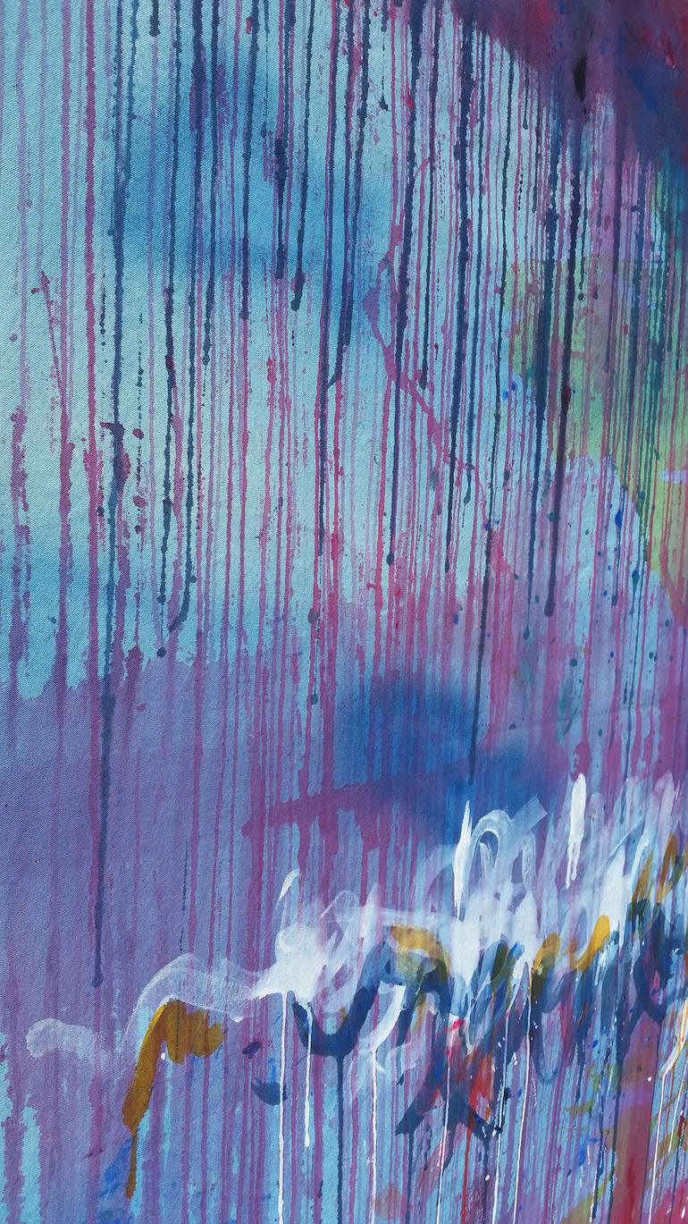 Original Abstract Expressionism Abstract Painting by Dale Voelker