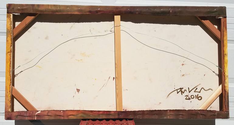 Original Abstract Expressionism Abstract Painting by Dale Voelker