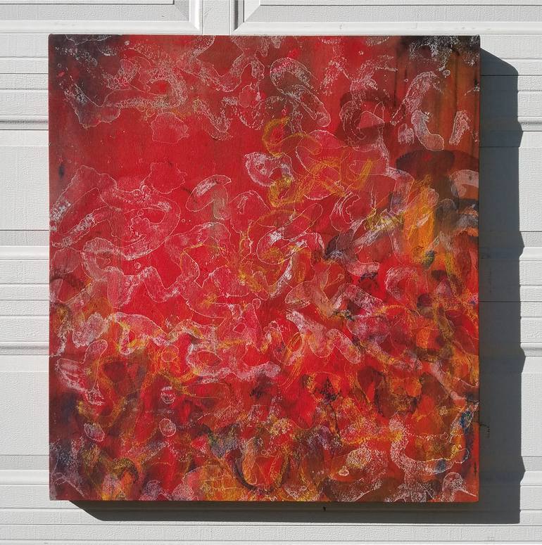 Original Abstract Painting by dale voelker