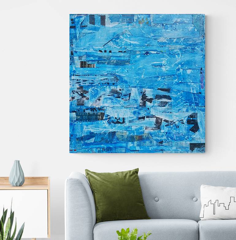 Original Abstract Expressionism Abstract Painting by Dale Voelker