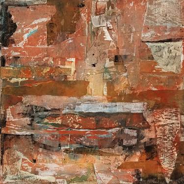 Print of Abstract Expressionism Abstract Collage by dale voelker