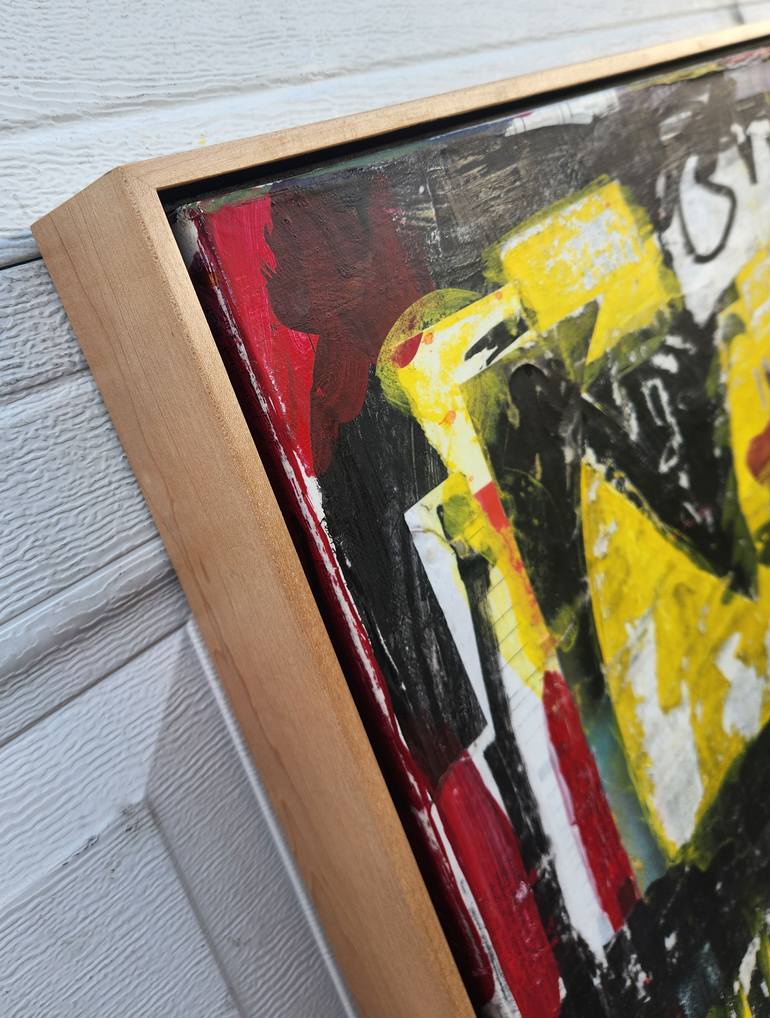 Original Abstract Expressionism Abstract Painting by Dale Voelker
