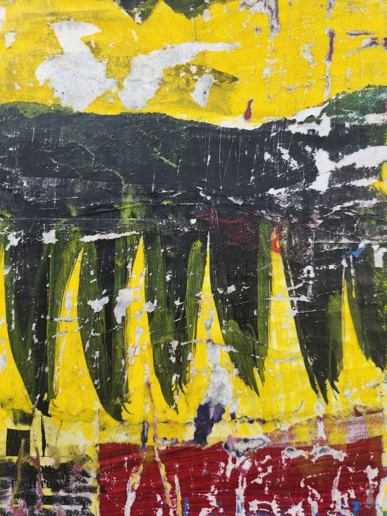 Original Abstract Expressionism Abstract Painting by Dale Voelker