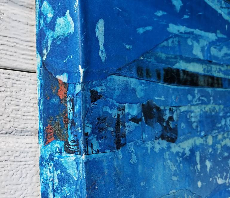 Original Documentary Abstract Collage by Dale Voelker