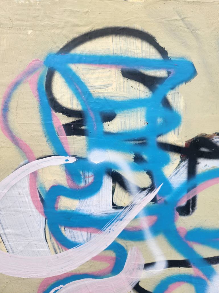 Original Street Art Abstract Painting by Dale Voelker