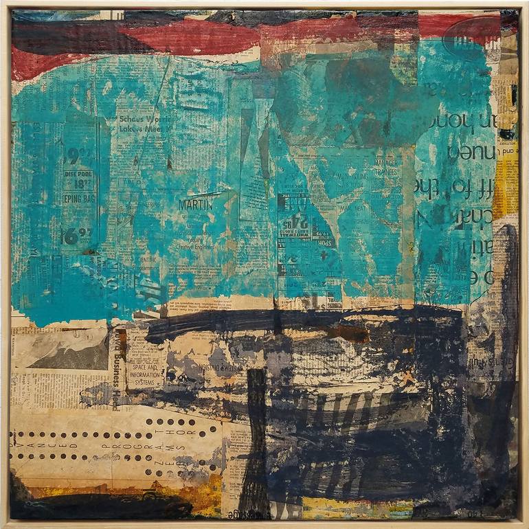 Original Contemporary Abstract Painting by Dale Voelker