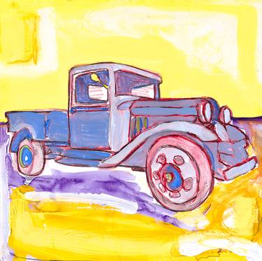 Print of Car Paintings by Allegra Sleep