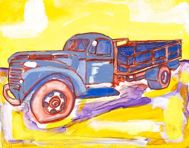 Print of Car Paintings by Allegra Sleep