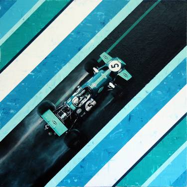 Print of Car Paintings by Lars Torjusson