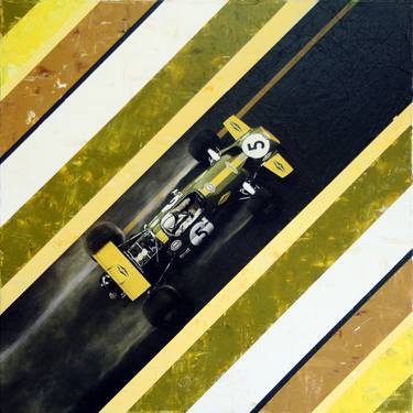 Print of Fine Art Car Paintings by Lars Torjusson