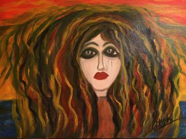 Original Women Paintings by Magda Ahmed