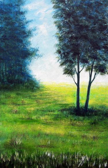 Original Realism Nature Paintings by Seby Augustine