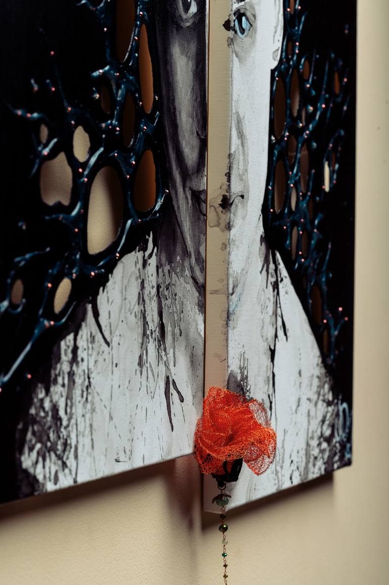 Original Art Deco Pop Culture/Celebrity Painting by Anastasia Anait