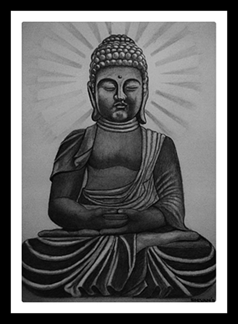 Yunesh Arts - Drawing of Gautam Buddha 💚 Drawing video... | Facebook-saigonsouth.com.vn