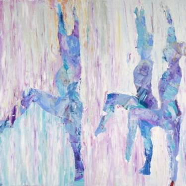 Original Expressionism Performing Arts Paintings by barbi leifert