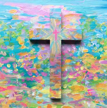 Print of Impressionism Religion Collage by Lucille Whitaker