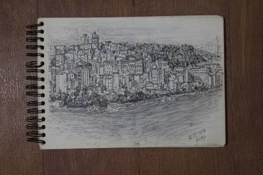 Print of Impressionism Places Drawings by Ozan Alpay