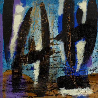 Print of Abstract Expressionism Calligraphy Paintings by Ng Foo Cheong