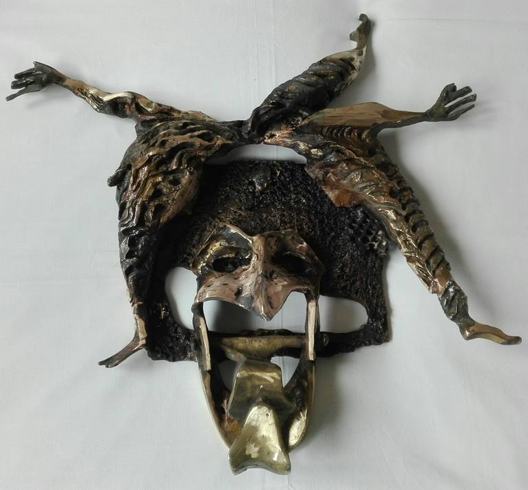 Original Art Deco Performing Arts Sculpture by Remigiusz Dulko