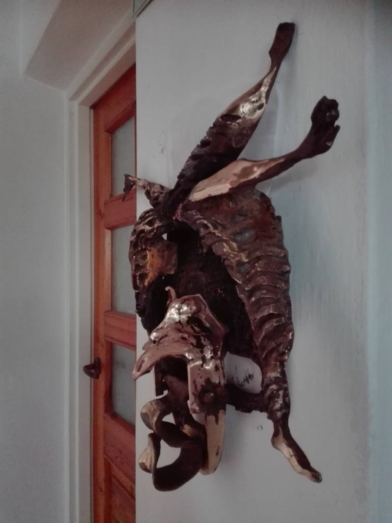 Original Art Deco Performing Arts Sculpture by Remigiusz Dulko