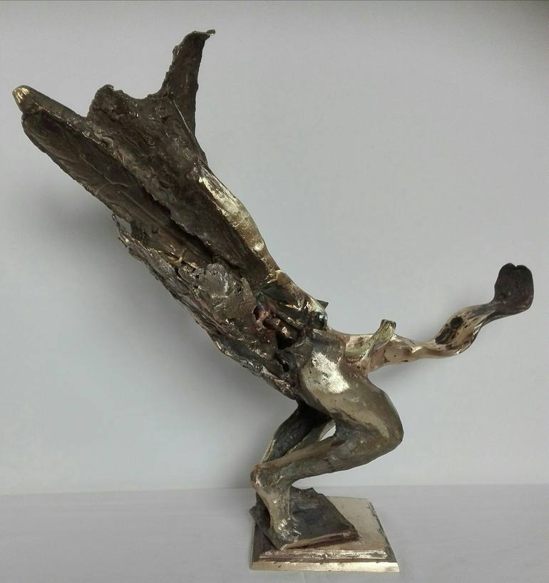 Original Abstract Expressionism Animal Sculpture by Remigiusz Dulko