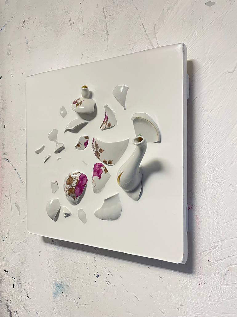 Original Abstract Pop Culture/Celebrity Sculpture by Nastya Didenko