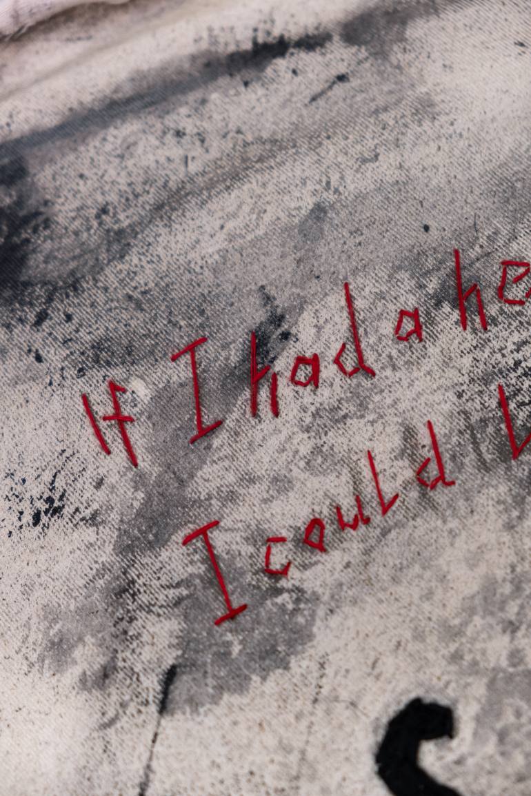 Original Abstract Expressionism Animal Painting by Nastya Didenko