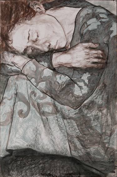 Print of Figurative People Drawings by Nastya Didenko