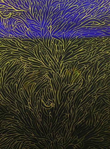 Original Realism Abstract Painting by Janavi Mahimtura Folmsbee